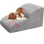 Dog Stairs for SmalL, High Density Foam Ramp, Extra Wide Non-Slip Pet Steps High Beds Or Couch