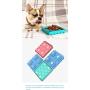 Durable Silicone Slow Feeder Dog Lick Mat Bathing and Grooming Easy to Apply Peanut Butter in Shower