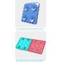 Durable Silicone Slow Feeder Dog Lick Mat Bathing and Grooming Easy to Apply Peanut Butter in Shower