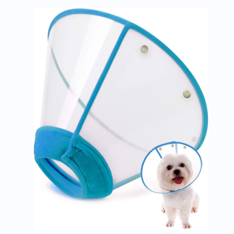 Product Soft Edge Plastic Pet Recovery Collar Healing Safety Practical Protective