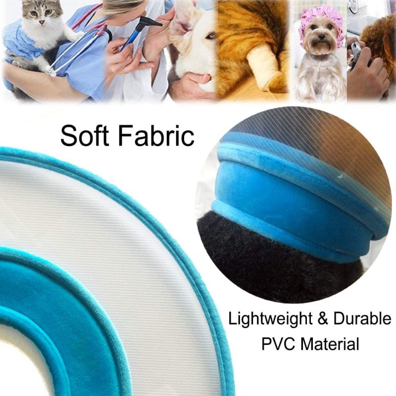Product Soft Edge Plastic Pet Recovery Collar Healing Safety Practical Protective