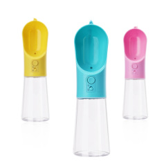 500ml Pet dog Water Bottle Portable Activated Carbon Filter Leak Proof Dog Water Dispenser For Travel dog feeding bottle