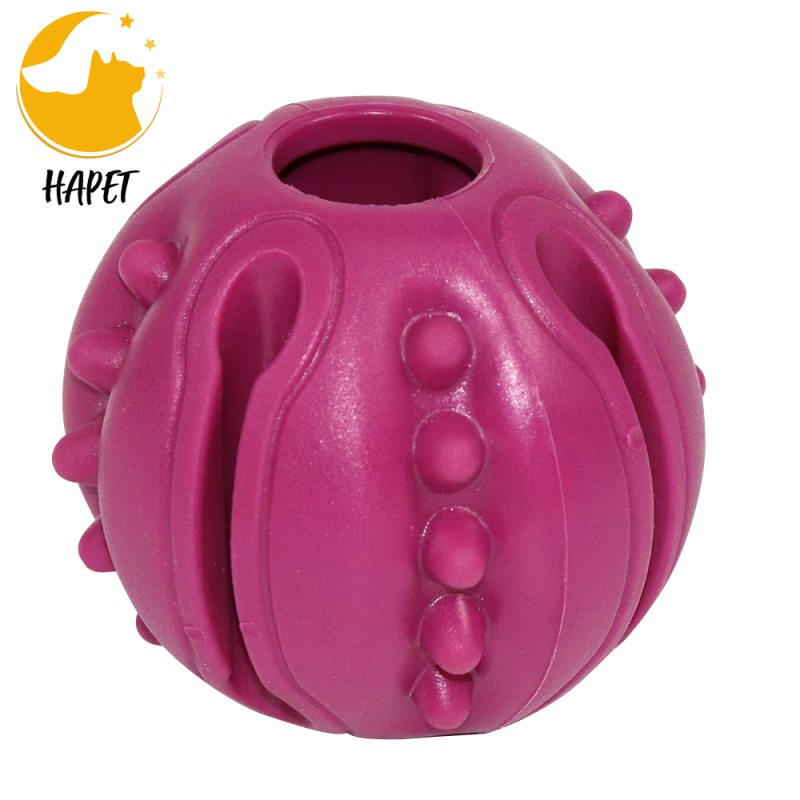 Dog Ball Toy for Pet Tooth Cleaning Chewing Iq Treat Balls Pet Food Treat Feeder