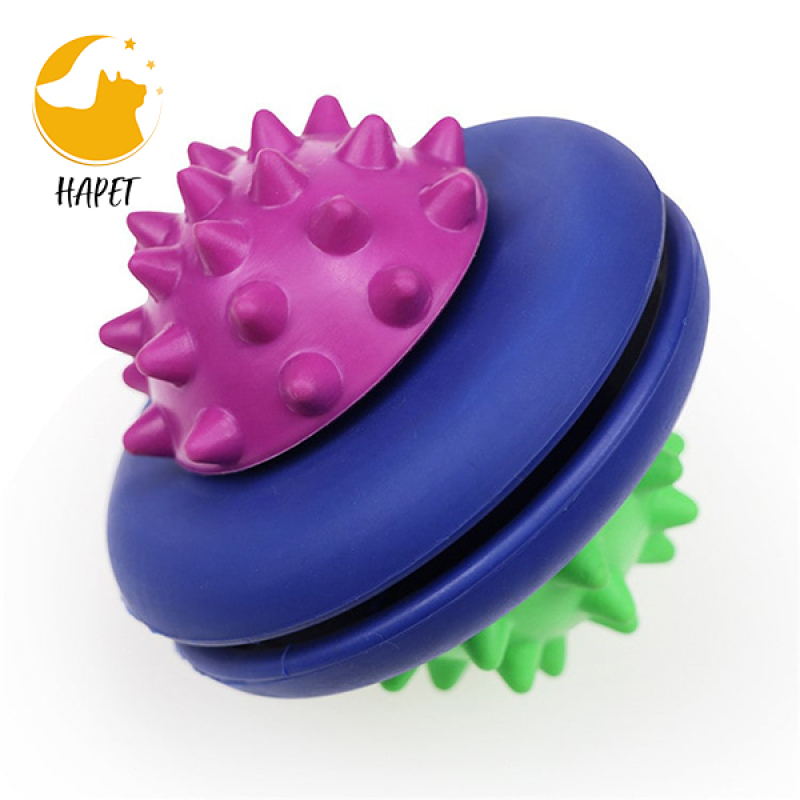 Nontoxic Bite Resistant Toy for Pet Dogs Puppy Cat Dog Pet Food Treat Feeder Chew Tooth Cleaning Toy Exercise Game