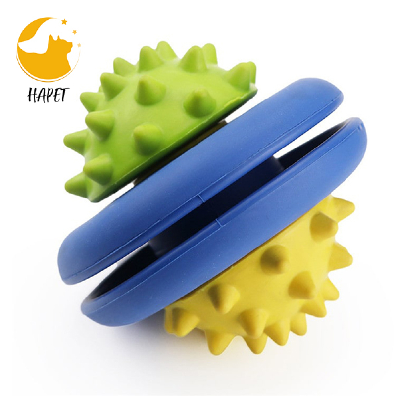 Nontoxic Bite Resistant Toy for Pet Dogs Puppy Cat Dog Pet Food Treat Feeder Chew Tooth Cleaning Toy Exercise Game