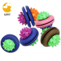 Nontoxic Bite Resistant Toy for Pet Dogs Puppy Cat Dog Pet Food Treat Feeder Chew Tooth Cleaning Toy Exercise Game