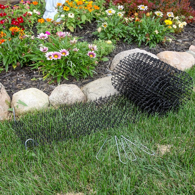 Cat Scat Mat with Digging Stopper Anti-cat Network Strips Cat Deterrent Mat for indoor and outdoor