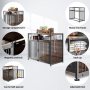 Double Doors Dog House Dog Kennel Furniture Heavy Duty