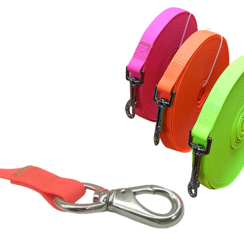 Wholesalers waterproof PVC reflective Dog Leash with Soft Padded Handle
