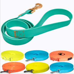 Wholesalers waterproof PVC reflective Dog Leash with Soft Padded Handle