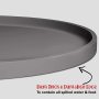 Waterproof Dog Bowl Mat Dog Food Mat Pet Food with Edges Nonslip Dog Feeding Mat