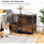 Decorative Dog Kennel Crate Furniture End Table Easy Assembly