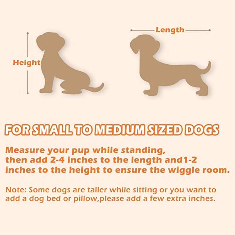 Corner Dog Crate Furniture Indoor Dog Kennel for Trained Dogs Furniture Style Pet Crate