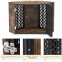 Corner Dog Crate Furniture Indoor Dog Kennel for Trained Dogs Furniture Style Pet Crate