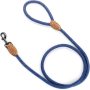 Heavy Duty Metal Sturdy Clasp Mountain Climbing Rope Leash Leather Tailored Connection with Strong Stitches