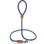 Heavy Duty Metal Sturdy Clasp Mountain Climbing Rope Leash Leather Tailored Connection with Strong Stitches