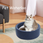 Cat Beds for Indoor Pet Bed for Puppy and Kitty Super Soft Pet Round Bed