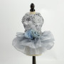 Pet Costume  Bling Sequins Princess Tutu Tulle Skirt Wedding Dress  Apparel Summer Clothes Puppy Shirt