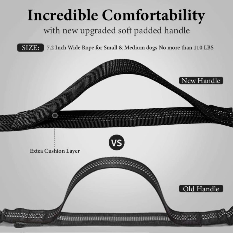 Adjustable Waist BeltRunning Waist Leash Durable Retractable Bungee Dog Running Waist Leash