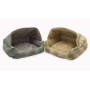Hooded Lounge Sleeper Pet Bed