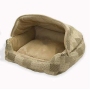 Hooded Lounge Sleeper Pet Bed