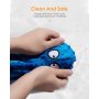 Squeaky Dog Toys Octopus No Stuffing Crinkle Plush Dog Chew Toys for Pet Training