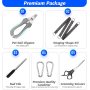 Pet Grooming Hammock for Dogs & Cats with Nail Nail Trimmers/Scissors, Dog Grooming Harness for Nail Trimming