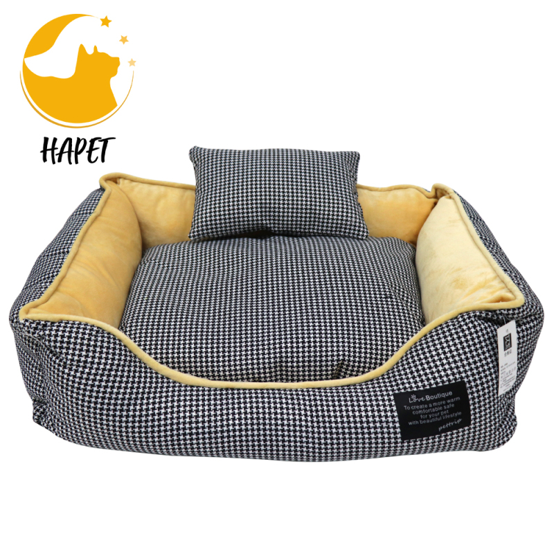 Dog Bed for Large Medium Small Dogs Machine Washable Sleeping Dog Sofa Bed Calming Pet Cuddler