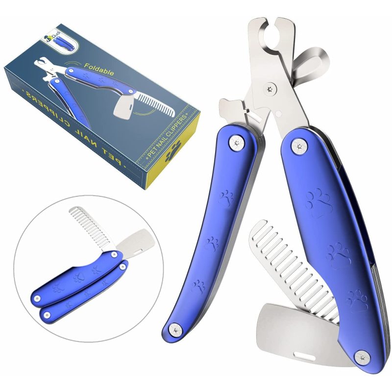 Dog Nail Trimmers with Razor Sharp Blade,Safty Guard,Nail File