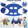 Pet Grooming Hammock Harness for Dogs&Cats,12 in 1 Breathable Dog Grooming Hammock for Bathing Washing Grooming and Clipping