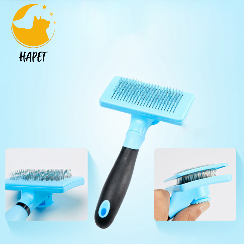 Self Cleaning Grooming Slicker Pet Brush for Cats Dogs Pet Comb Professional