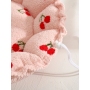 Cloud fluffy cat nest petal adjustable pumpkin warm plush cat bed pet beds luxury