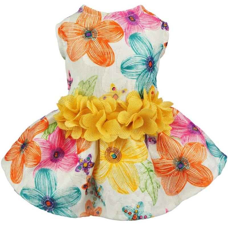 Hawaiian Pet Dog Polo T Shirts Cute for Small to Medium Puppy Cats Cool Summer Dog Dress Clothes