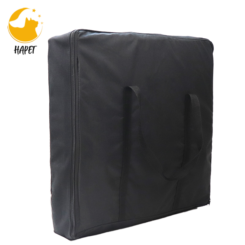 Cheap foldable pet carrier soft-sided Double Dog Kennel Carrier Travel Bag for Dog and Cat Wholesale pet travel bag