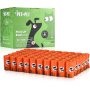 Dog Poop Bag USDA Certified 38% Biobased Poop Bags 1080 Counts 60 Rolls 9x13 Inches Dog Bags for Poop
