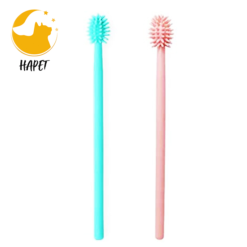 360 Degree Pet Toothbrush for Puppy Small Dog and Cat Teeth Cleaning Soft Cats Toothbrush Soft Cats Toothbrush