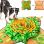 Dog Snuffle Mat  Pet Feeding Mat Training Foraging Sniffing Pad Dogs Portable Travel Use for Stress Release