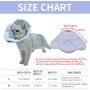 Dog Protective Cone Cat Recovery Collar Adjustable for Cats and Puppy