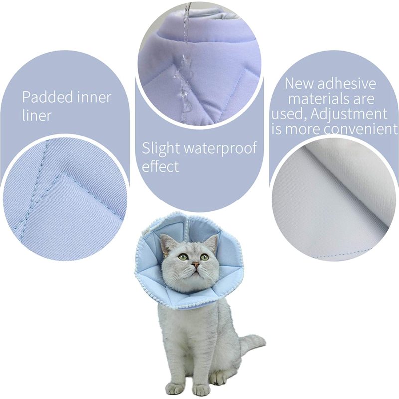 Dog Protective Cone Cat Recovery Collar Adjustable for Cats and Puppy