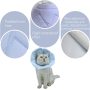 Dog Protective Cone Cat Recovery Collar Adjustable for Cats and Puppy