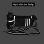 Padded Handles Reflective Stitches Adjustable Waist Dog Leash and Bottle Holder for Running Walking