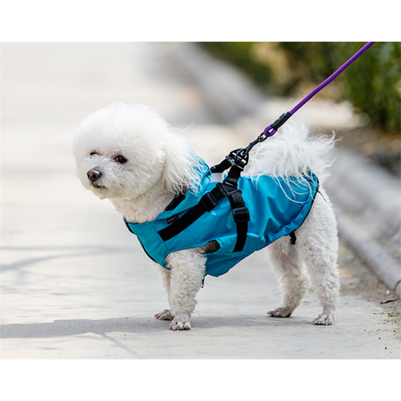 OEM/ODM Wholesale Waterproof Dog Jackets Dog Raincoat With Harness Dog Light Poncho Easy Walking & Sports Pet Poncho