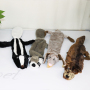 Pack Dog Squeaky Toys no Stuffing Toy with Crinkle Fabric for Small Medium Large Dog