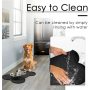 Water Pet Eating Place mat Non Spill Cat Food Mats for Floors Waterproof Silicone Dog Bowl