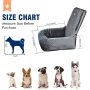 Dog Car Seat Pet Booster Seat Pet Travel Safety Car Seat,The Dog seat Made is Safe and Comfortable, and can be Disassembled for