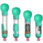 Manufacturer Food Grade Leak Proof Portable Pet Travel Water Bottle With Food Stock and Poop Bag Dispenser
