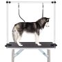 Dog Pet Grooming Table for Large Dogs Adjustable Height Heavy Duty Portable Trimming Drying Table