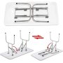 Dog Pet Grooming Table for Large Dogs Adjustable Height Heavy Duty Portable Trimming Drying Table