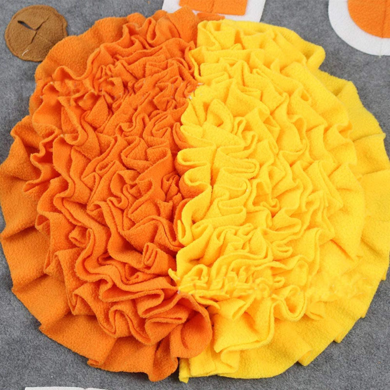 Dog Puzzle Toys Food Snuffle Mat Feeding Blanket For Dogs Interactive Teaser Treat Dispenser Dog Snuffle Mat