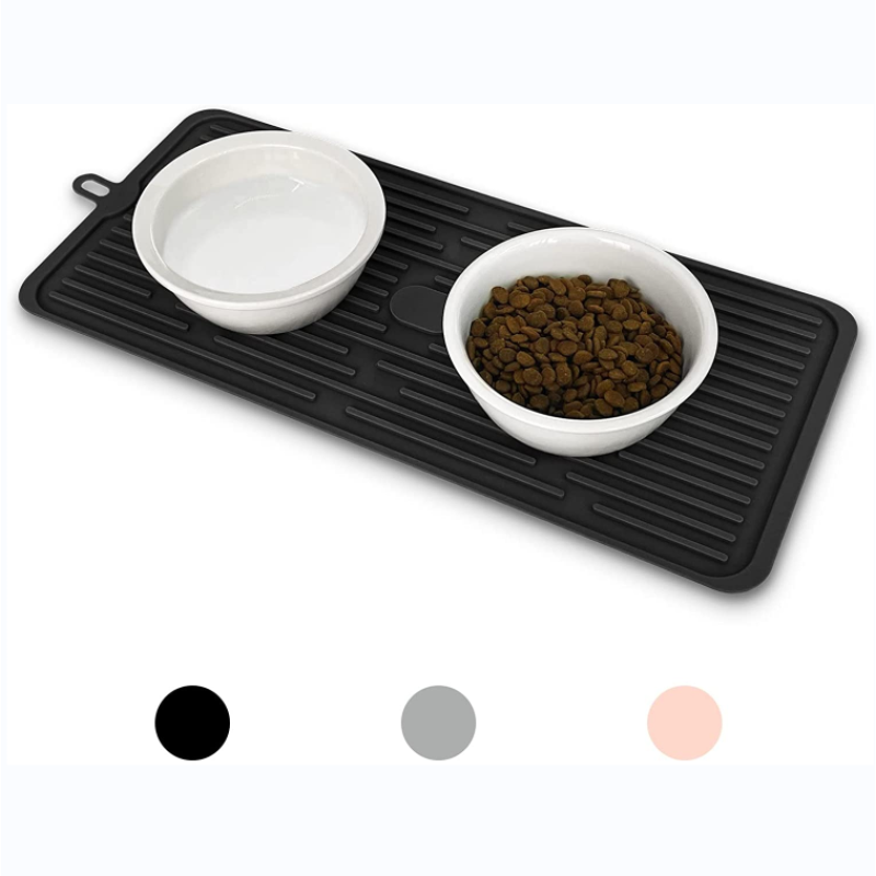 Water Overflow Pet Placemat  Prevent Food Suitable for Medium and Small Pet